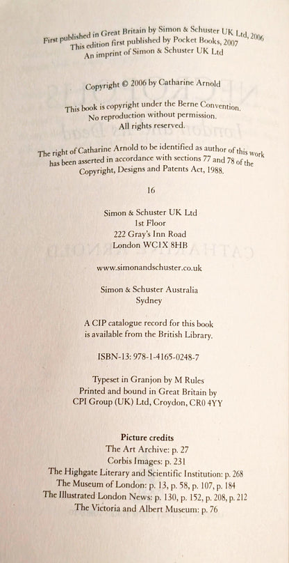 Necropolis: London and It's Dead by Catharine Arnold