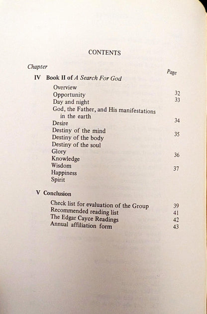 The Handbook for A.R.E Study Groups