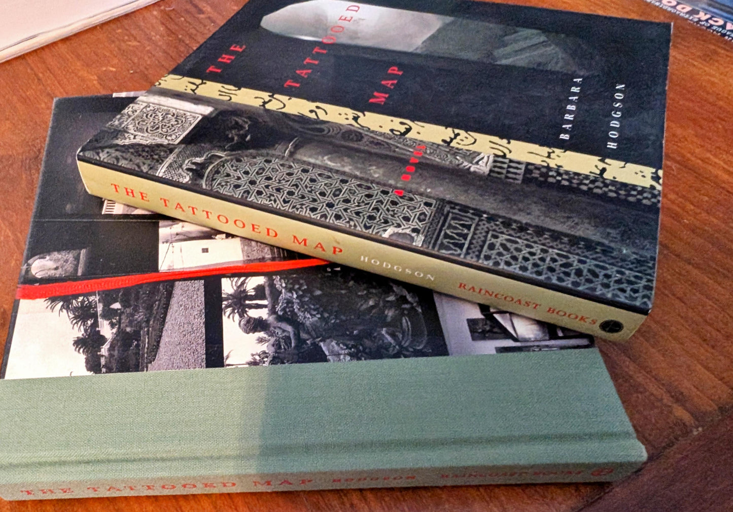 The Tattooed Map by Barbara Hodgson