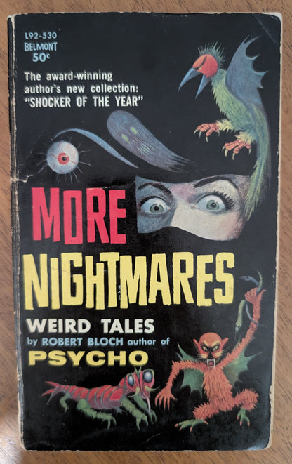 More Nightmares Weird Tales by Robert Bloch