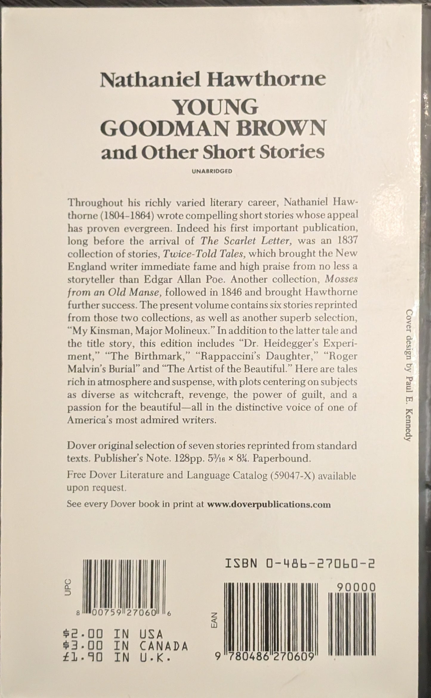 Young Goodman Brown and Other Short Stories by Nathaniel Hawthorne