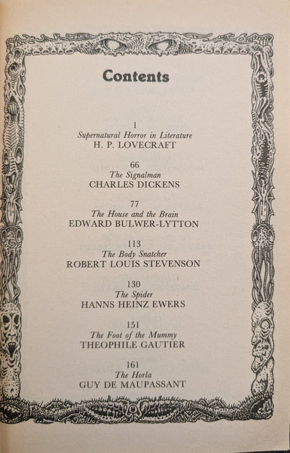 H.P Lovecraft's Book of Horror edited by Stephen Jones and Dave Carson