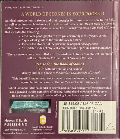 The Pocket Book of Stones: Who They Are & What They Teach by Robert Simmons