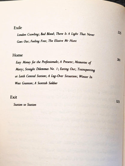 Trainspotting by Irvine Welsh