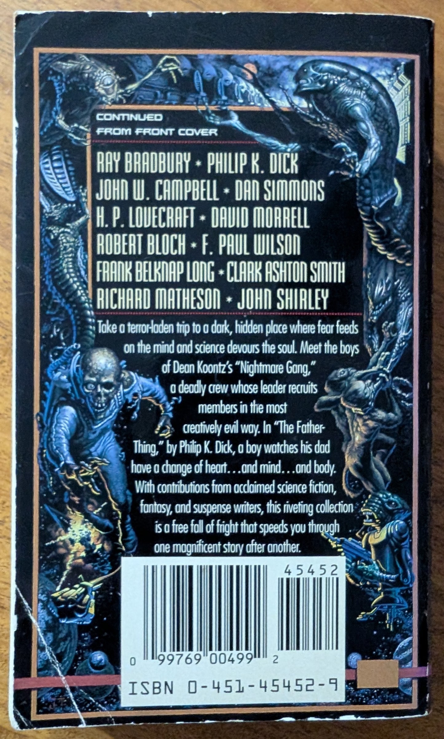 Between Time and Terror edited by Robert Weinberg, Stefan Dziemianowicz, and Martin H. Greenberg