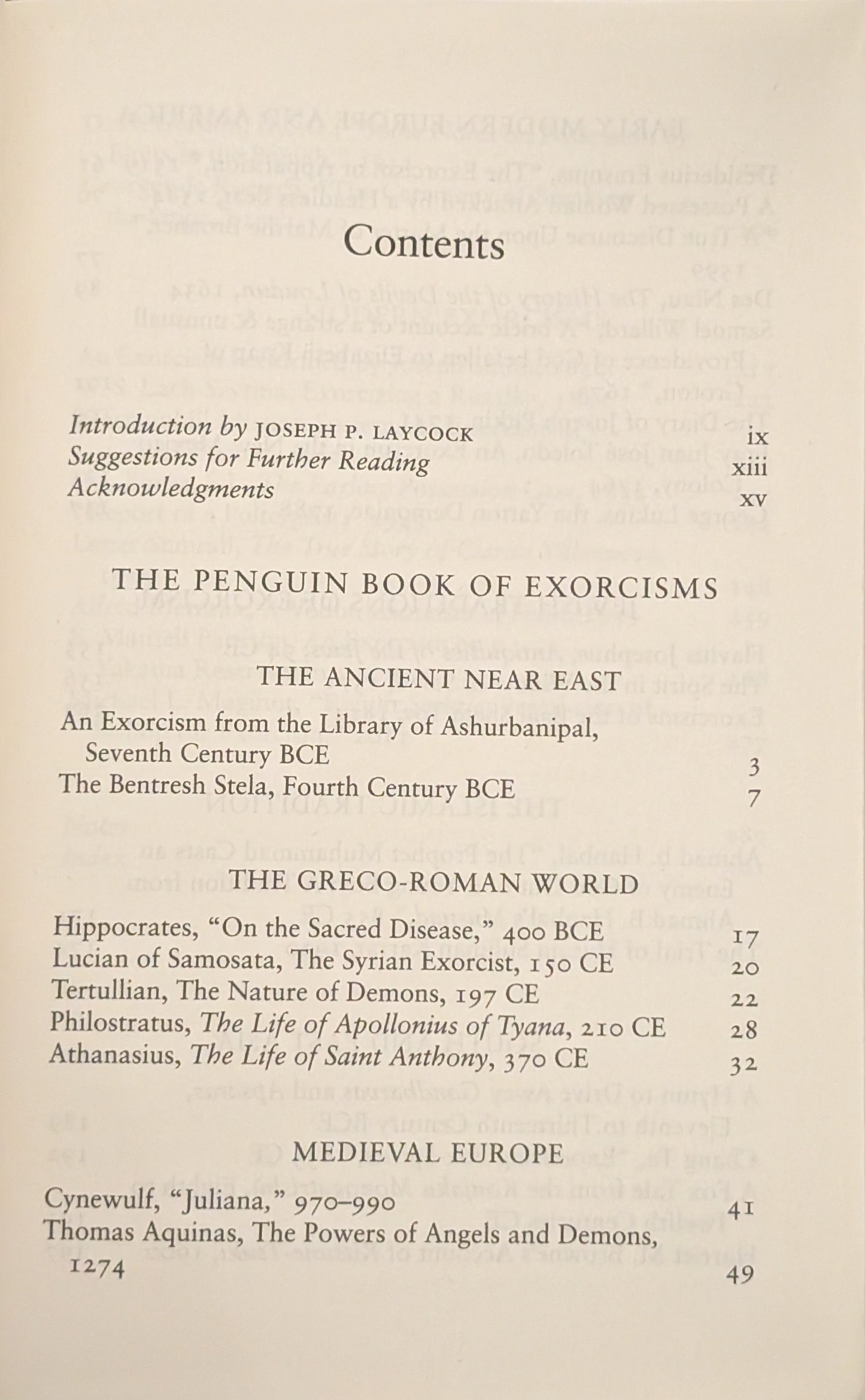 The Penguin Book of Exorcisms