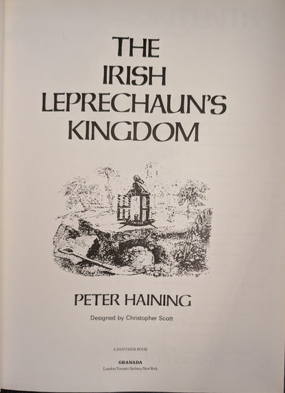 The Irish Leprechaun's Kingdom by Peter Haining