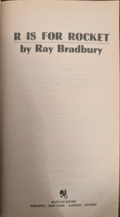 R is for Rocket by Ray Bradbury