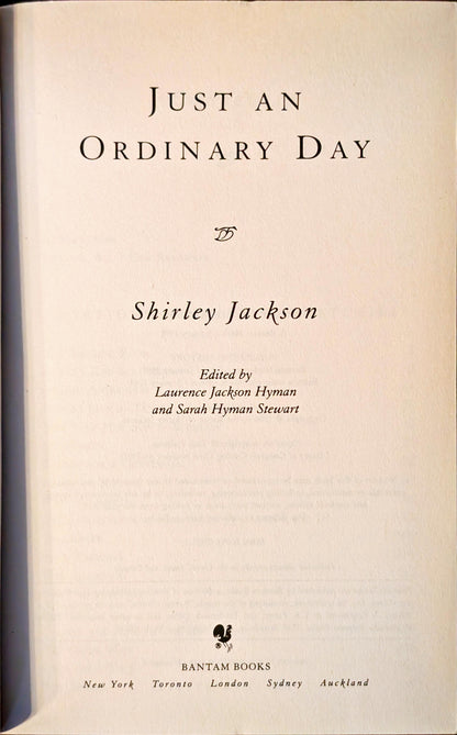 Just an Ordinary Day by Shirley Jackson
