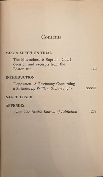 Naked Lunch by William S. Burroughs