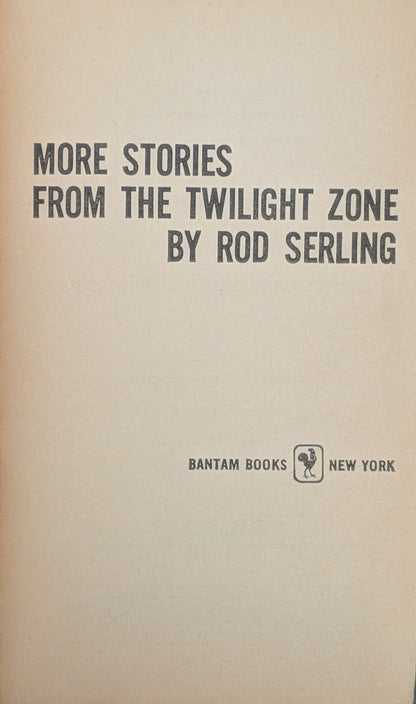 More Stories from the Twilight Zone by Rod Serling