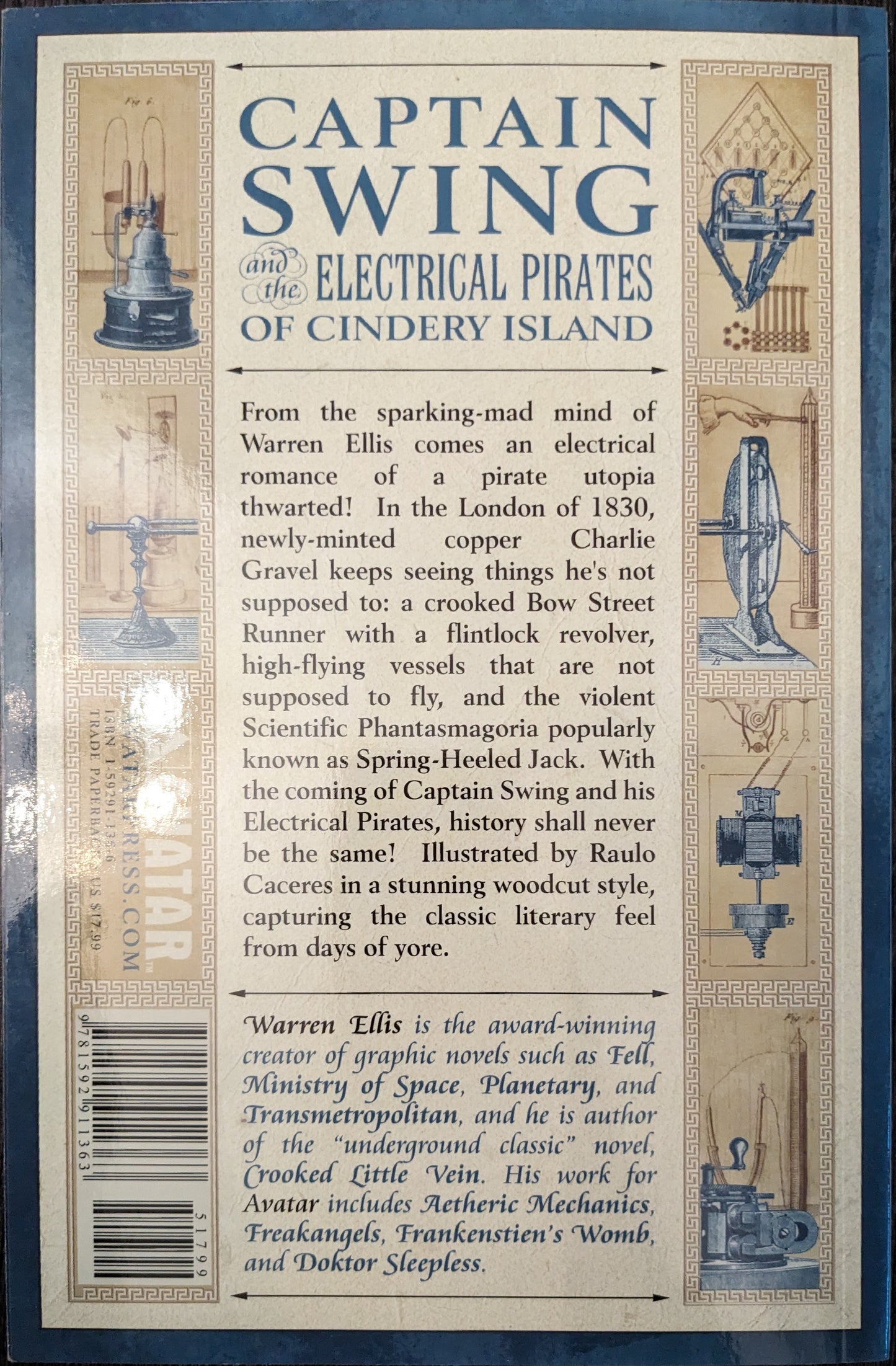 Captain Swing and the Electrical Pirates of Cindery Island