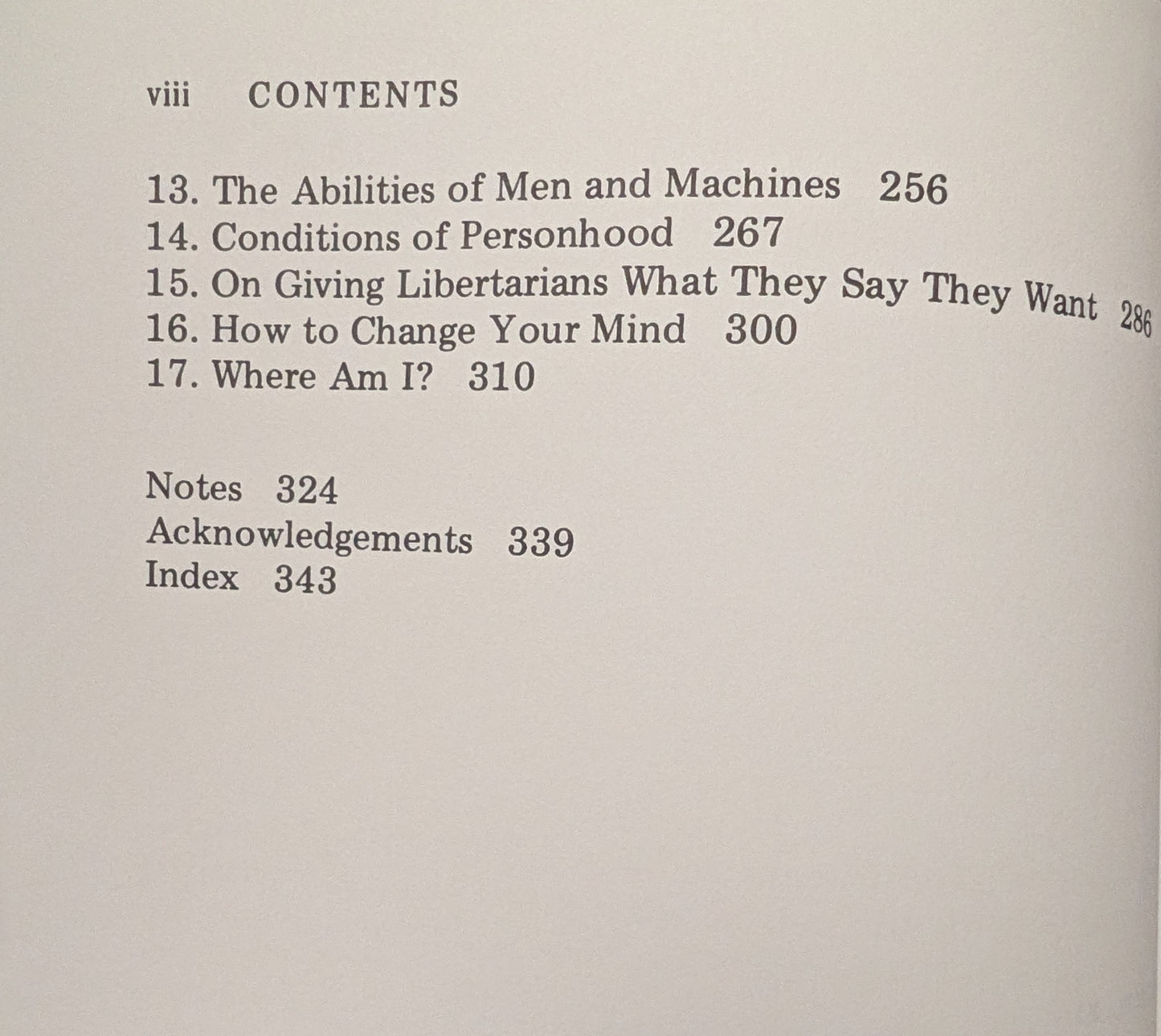 Brainstorms by Daniel C. Dennet