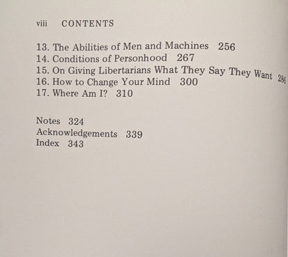 Brainstorms by Daniel C. Dennet