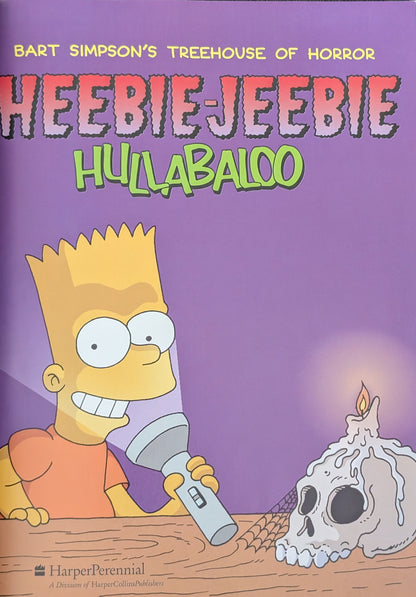 Bart Simpson's Treehouse of Horror: Heebie-Jeebie Hullabaloo by Matt Groening