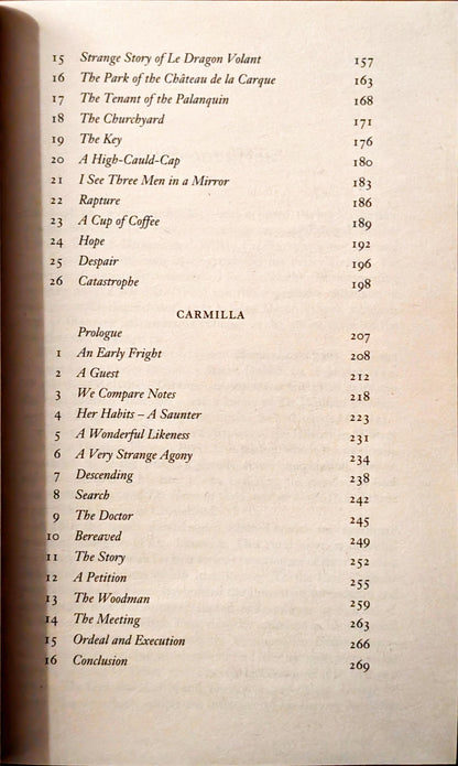 In a Glass Darkly by Sheridan Le Fanu