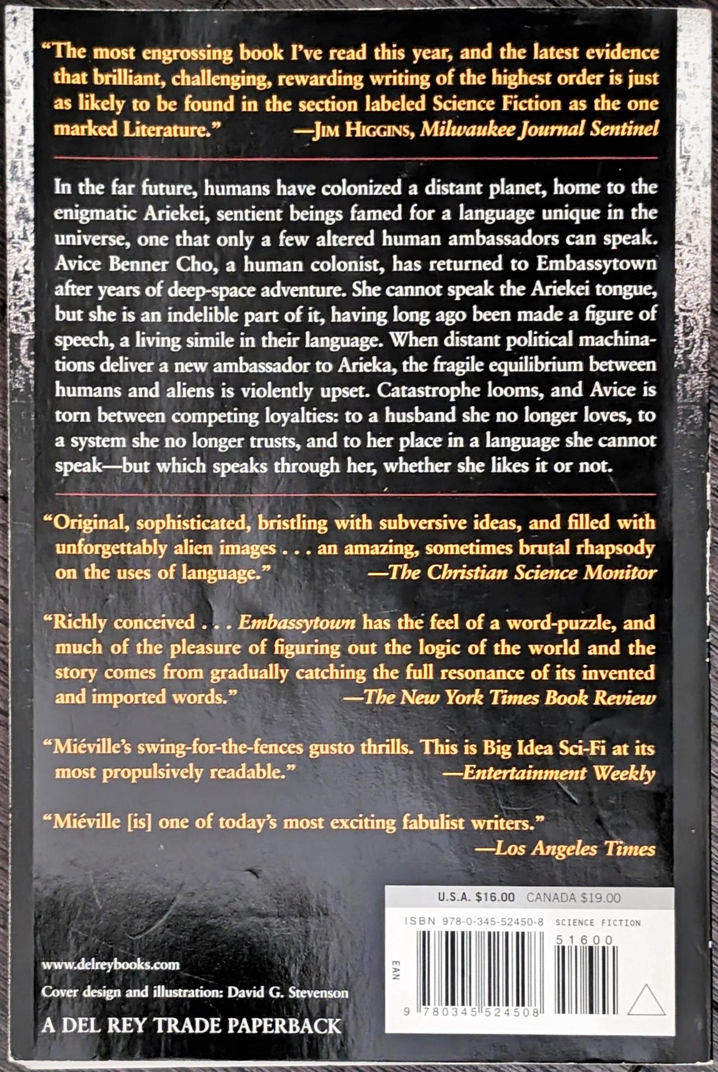 Embassytown by China Miéville