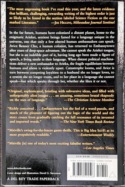 Embassytown by China Miéville