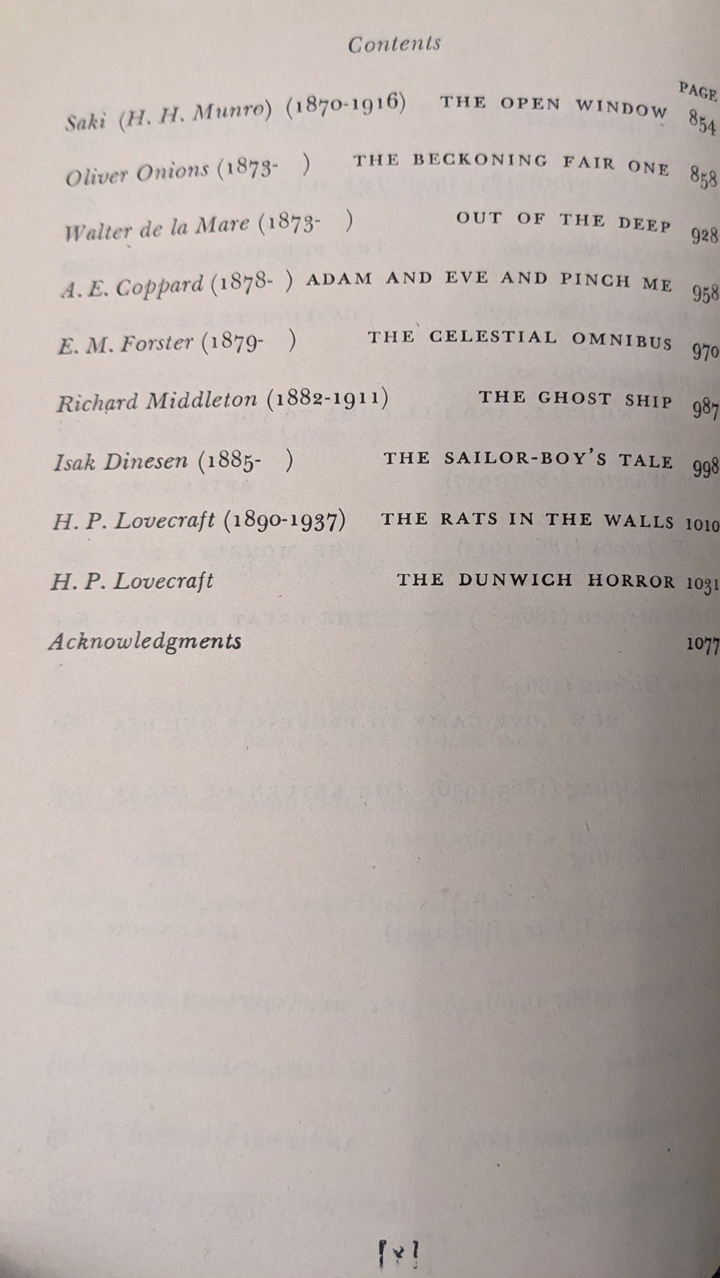 Great Tales of Terror and the Supernatural edited by Herbert A. Wise and Phyllis Fraser