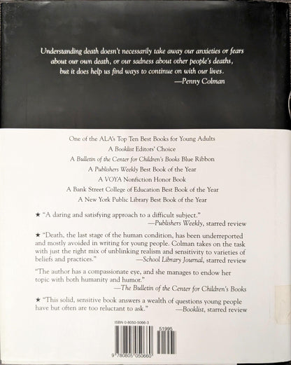 Corpses, Coffins and Crypts: A History of Burial by Penny Colman