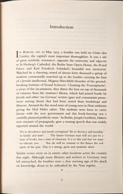 Burning Books: A History of Knowledge under Attack by Richard Ovenden