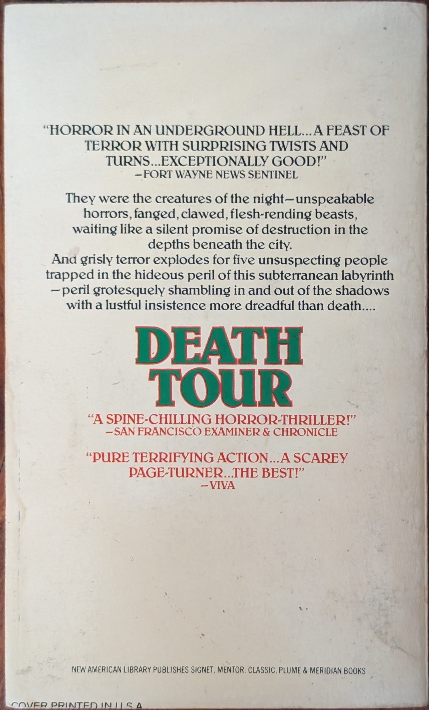 Death Tour by David J. Michael
