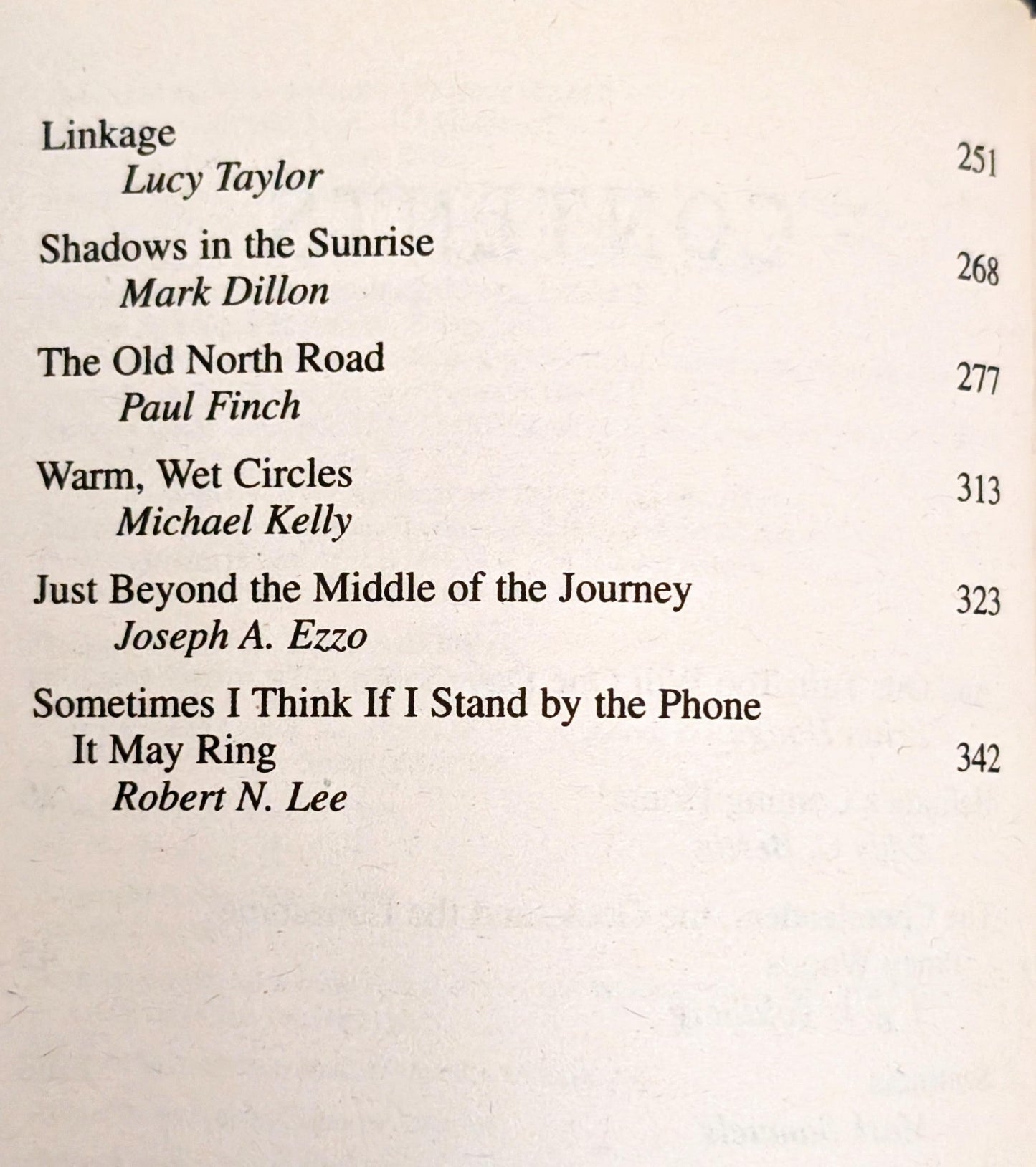 Alone on the Darkside: Echoes from the Shadows of Horror edited by John Pelan