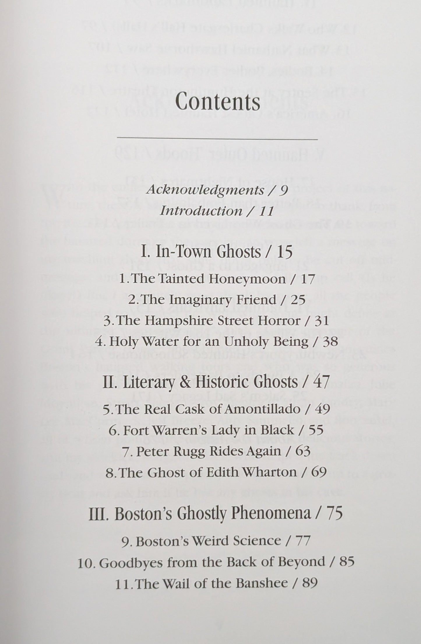 Ghosts of Boston Town: Three Centuries of True Hauntings by Holly Mascoty Nadler