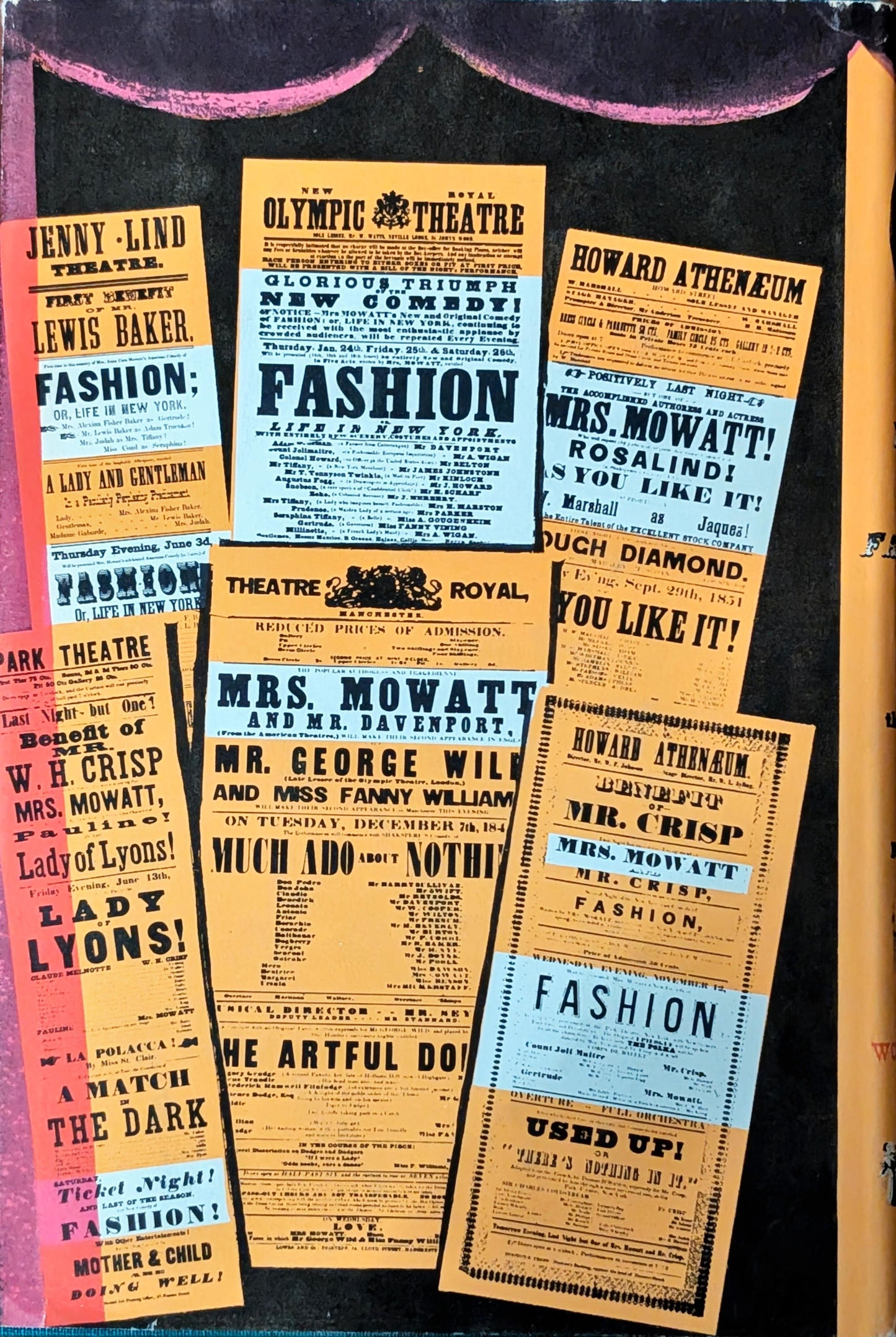 The Lady of Fashion: The Life and the Theatre of Anna Cora Mowatt by Eric Wollencott Barnes