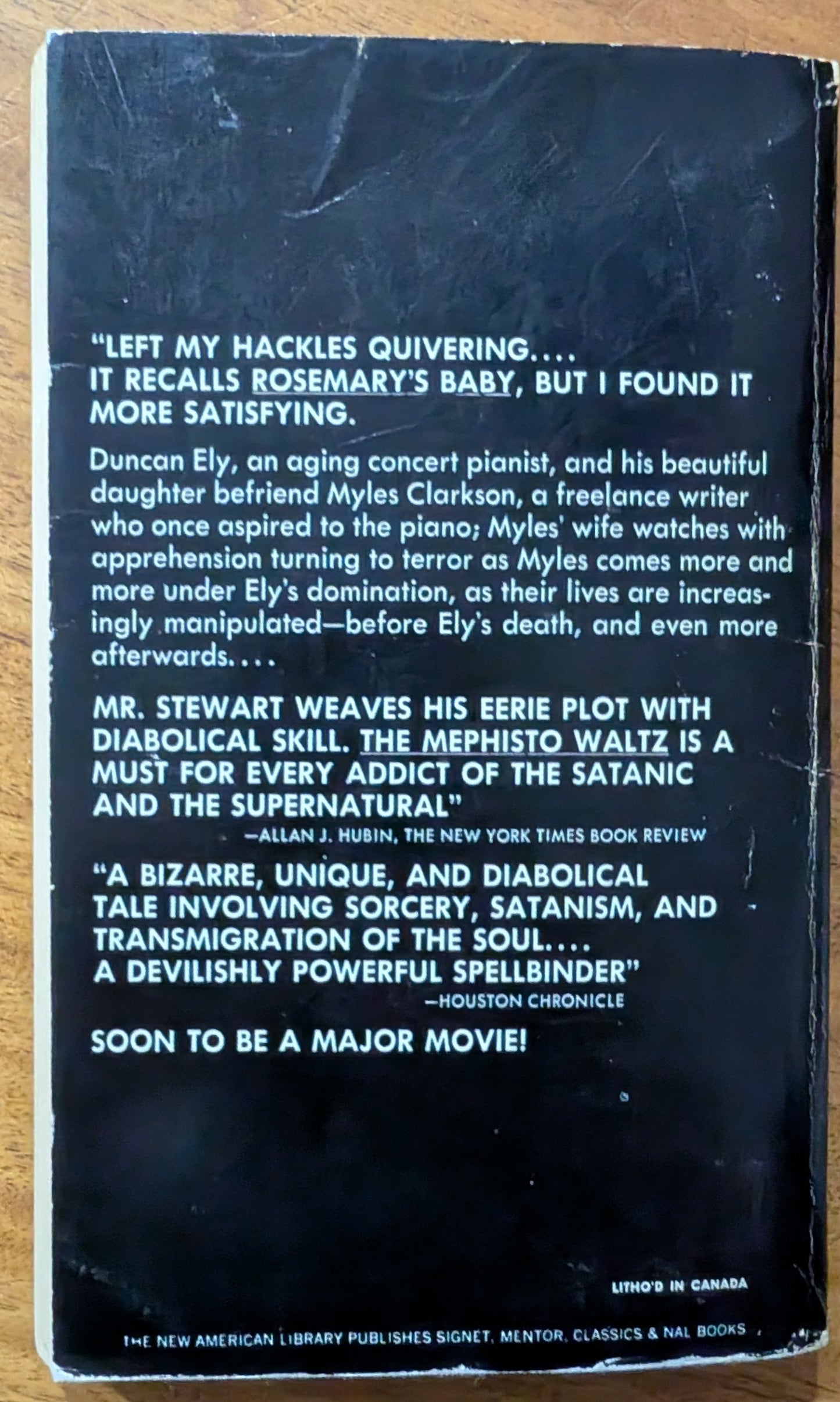 The Mephisto Waltz by Fred Mustard Stewart