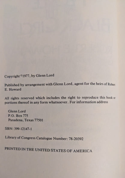 Conan: The People of the Black Circle by Robert E. Howard edited by Karl Edward Wagner