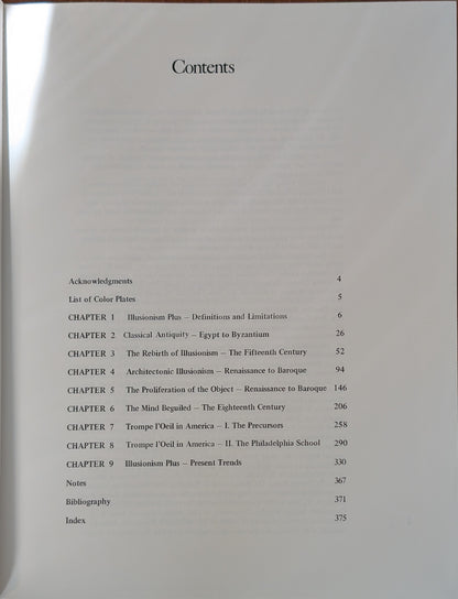 Illusion in Art - Trompe l'Oeil : A History of Pictorial Illusionism
