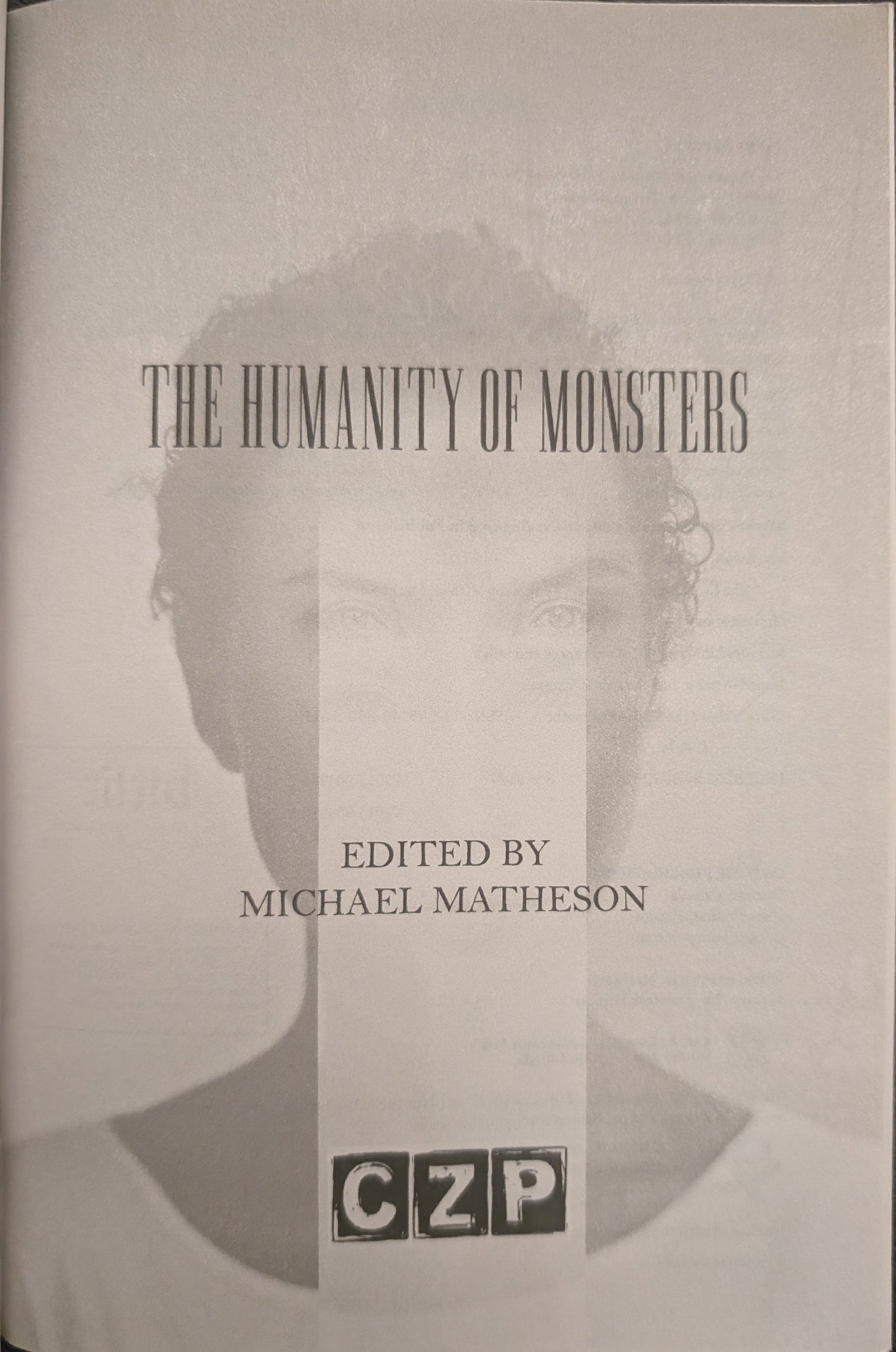 The Humanity of Monsters edited by Michael Matheson