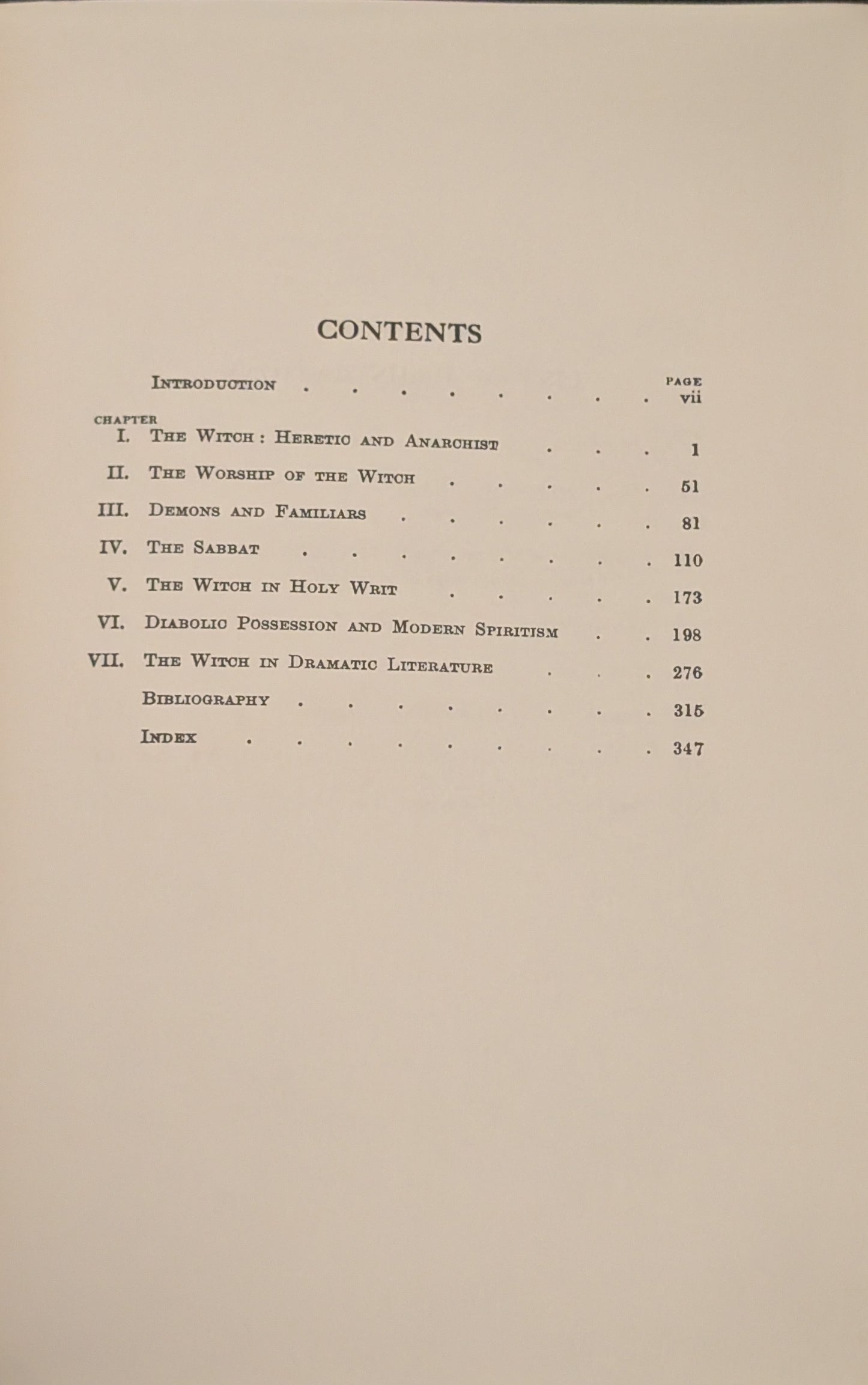 The History of Witchcraft and Demonology by Montague Summers