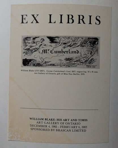 William Blake: His Art and Times by David Bindman