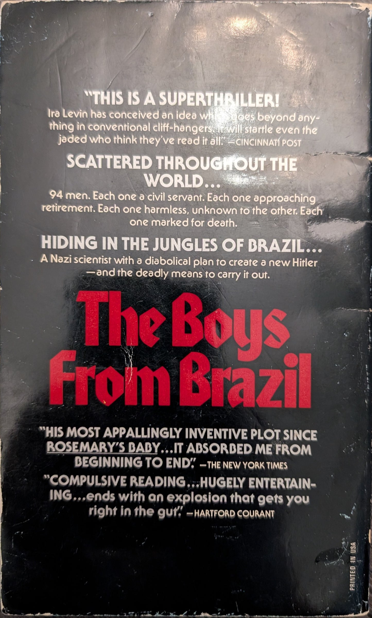 The Boys From Brazil by Ira Levin