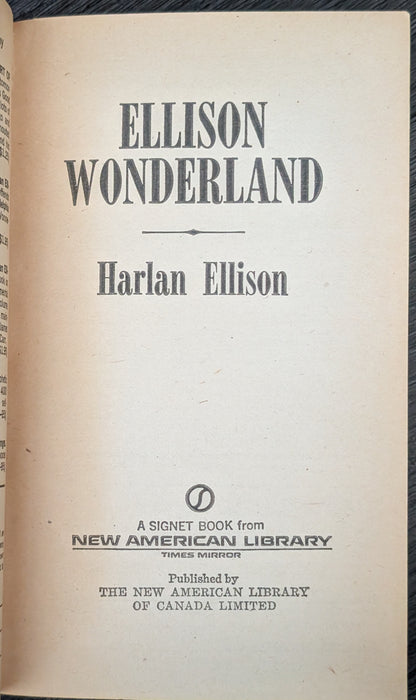 Ellison Wonderland by Harlan Ellison