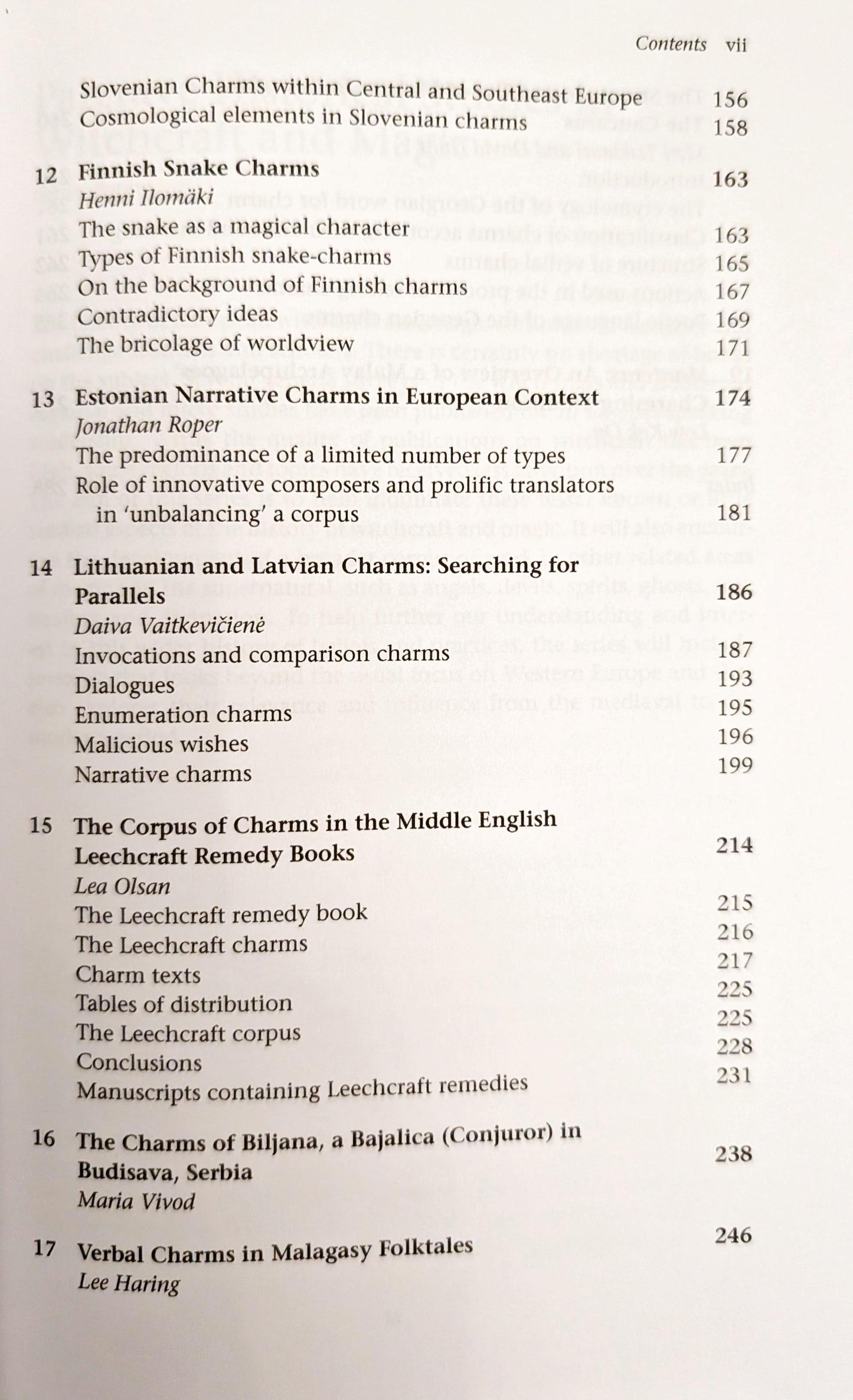 Charms, Charmers and Charming: International Research on Verbal Magic edited by Jonathan Roper