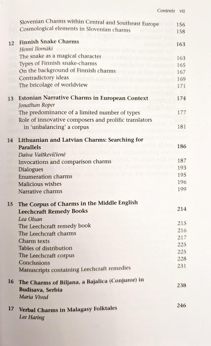 Charms, Charmers and Charming: International Research on Verbal Magic edited by Jonathan Roper