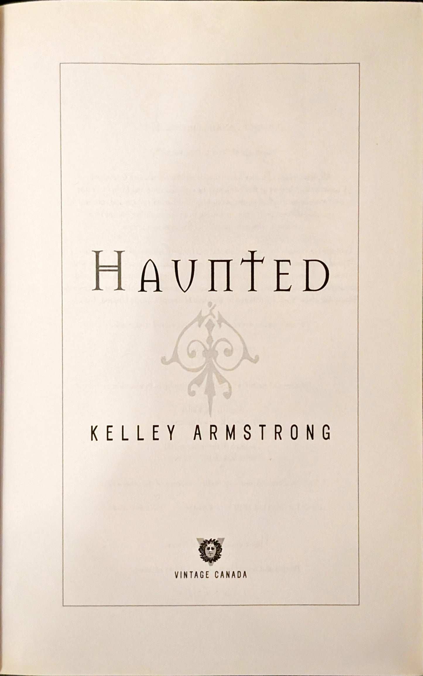 Haunted by Kelley Armstrong