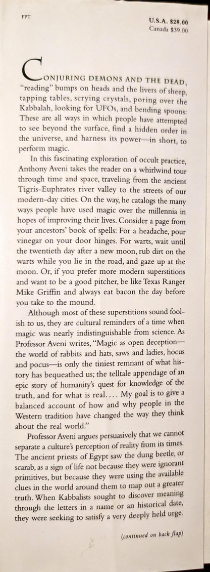 Behind the Crystal Ball: Magic, Science and the Occult from Antiquity through the New Age by Anthony Aveni