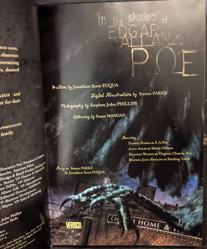 In the Shadow of Edgar Allan Poe by Jonathon Scott Fuqua, Steven Parke, and Stephen John Phillips