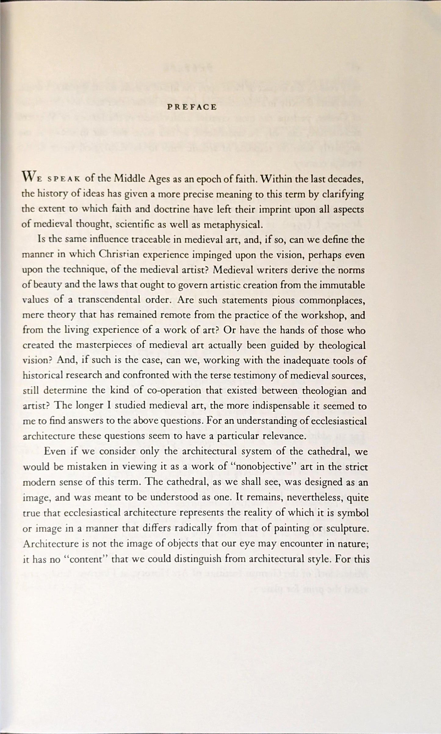 The Gothic Cathedral: Origins of Gothic Architecture & the Medieval Concept of Order by Otto von Simson