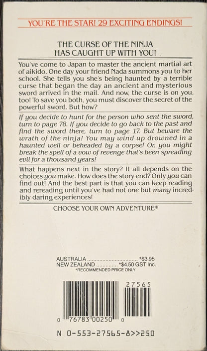 Secret of the Ninja by Jay Leibold (Choose Your Own Adventure)