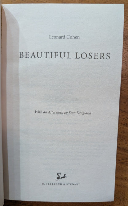 Beautiful Losers by Leonard Cohen