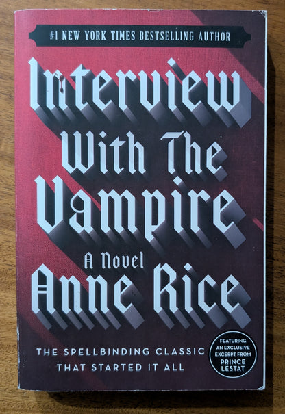 Interview with the Vampire by Anne Rice
