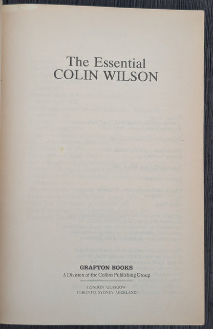 Essential Colin Wilson