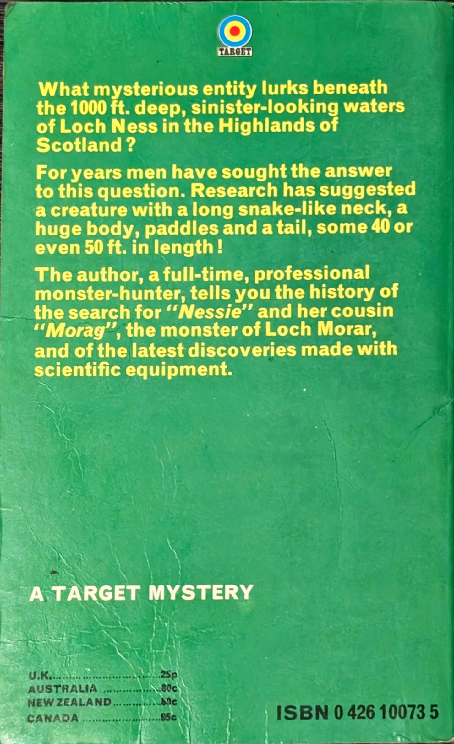 The Story of the Loch Ness Monster by Tim Dinsdale