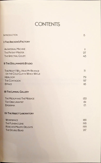 Spiritus Ex Machina: Dark Tales of Creation by LC von Hessen