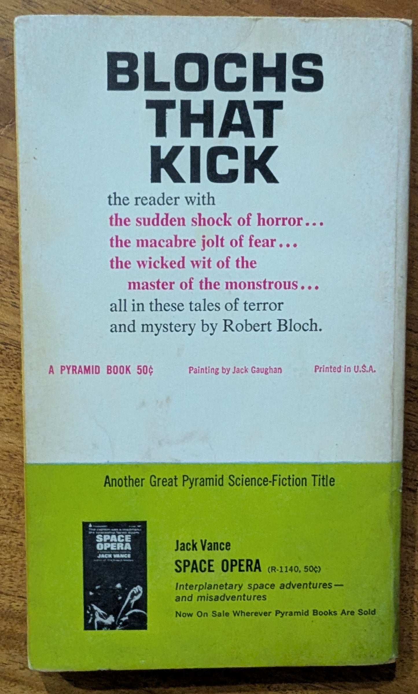 Tales in a Jugular Vein by Robert Bloch